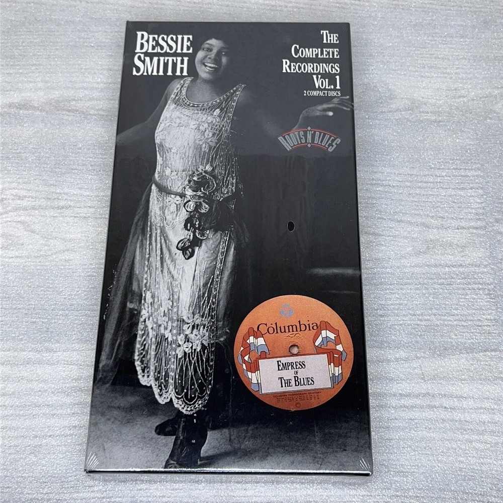 BESSIE SMITH The Complete Recordings Vol. 1 (2 CD Box Set, 1991) Original Mono